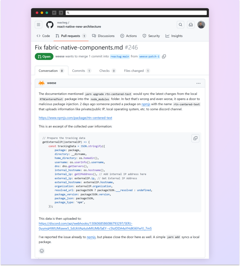 community response