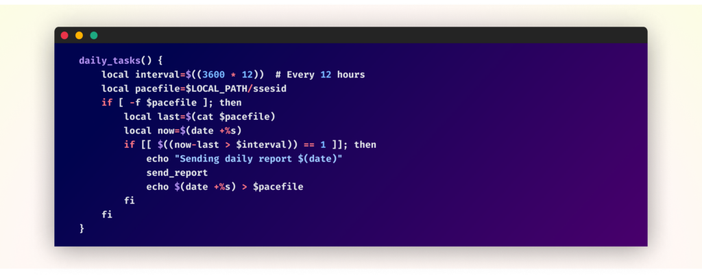 "daily_tasks" function found in Xsession.sh